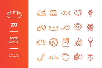 Food Icons Collection