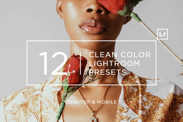12 Clean Color Lightroom Presets + Mobile