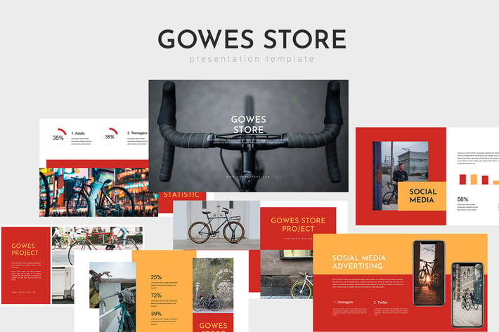 Gowes Store - Keynote Template