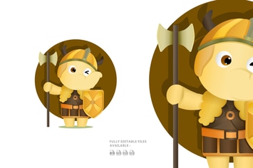 Elephant Cartoon Illustration