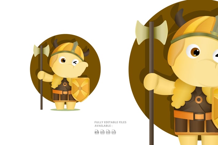 Elephant Cartoon Illustration