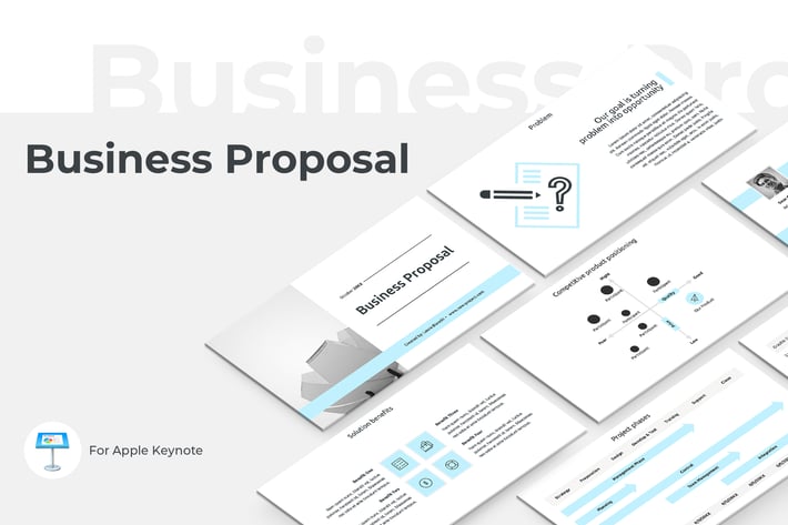 Business Proposal Keynote Template 