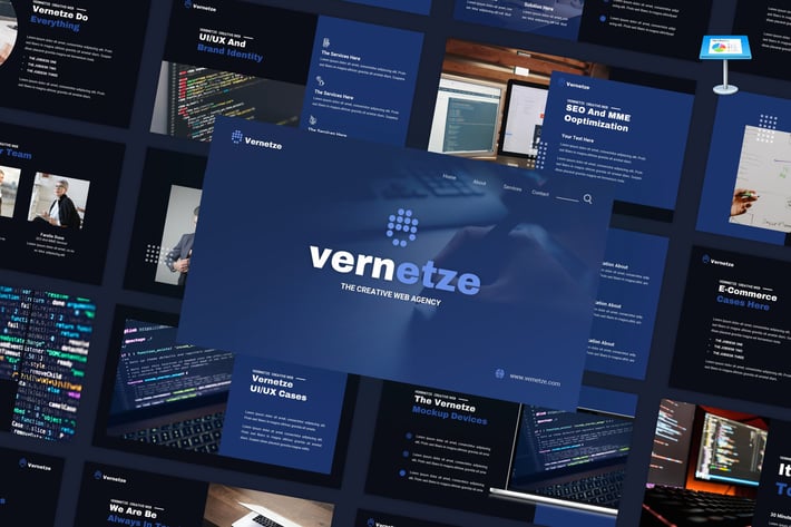 Vernetze - Creative Web Agency Keynote Template