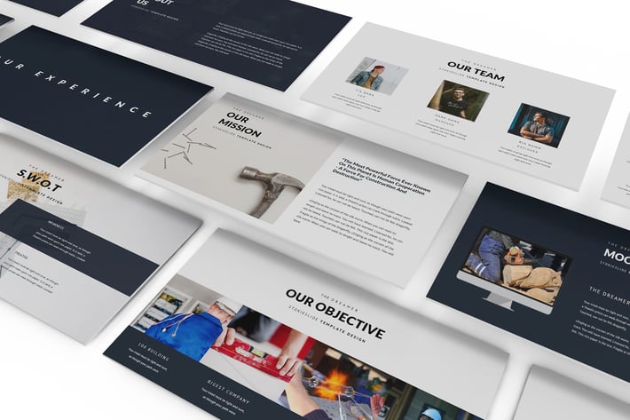 Modern Construction Keynote Template