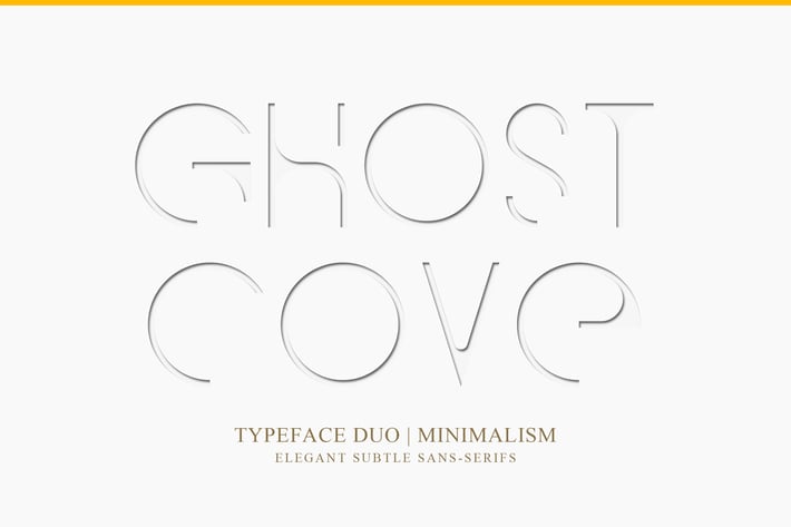 Ghost Cove | Omega Sans | Font Duo