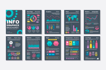 Infographic Brochure Data Visualization