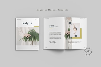 Magazine - Mockup Template