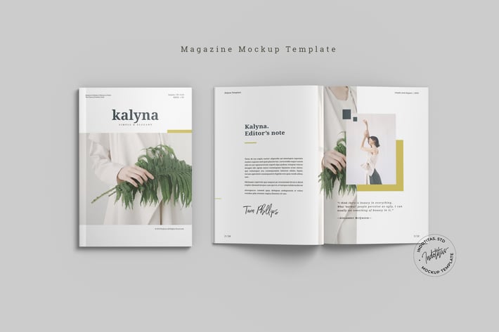 Magazine - Mockup Template