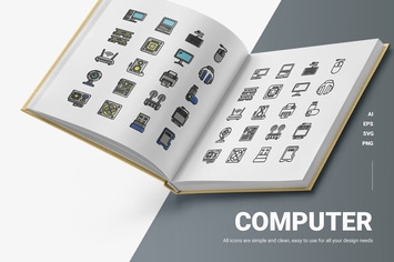 Computer Hardware - Icons