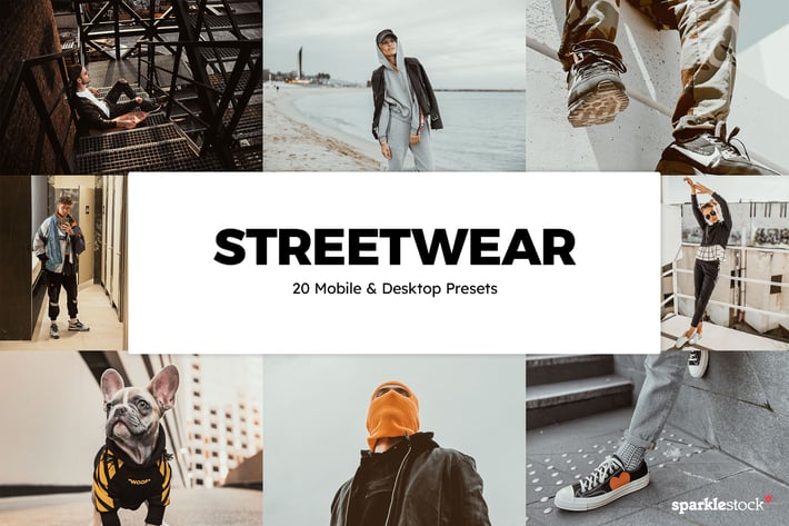 20 Streetwear Lightroom Presets & LUTs
