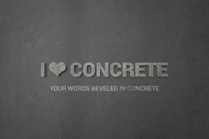 I ♥ Concrete — Smart Object Styles for Photoshop