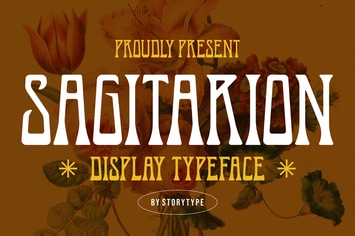 Sagitarion Display Font
