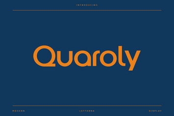Quaroly - Modern Display Typeface