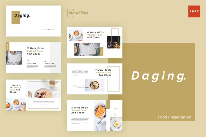 Daging - Food Powerpoint Presentation Template
