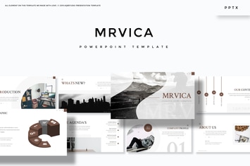 Mrvica - Powerpoint Template