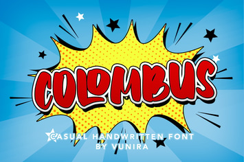 Colombus | Casual Handwritten Font