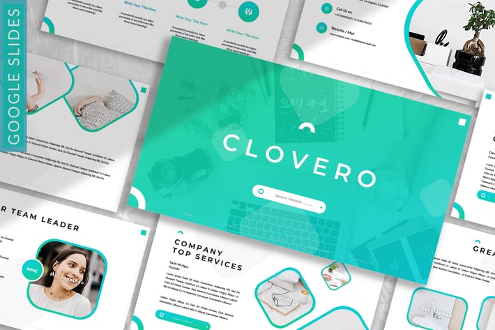 Clovero - Business Google Slides Template