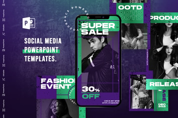 Social Media PowerPoint Template