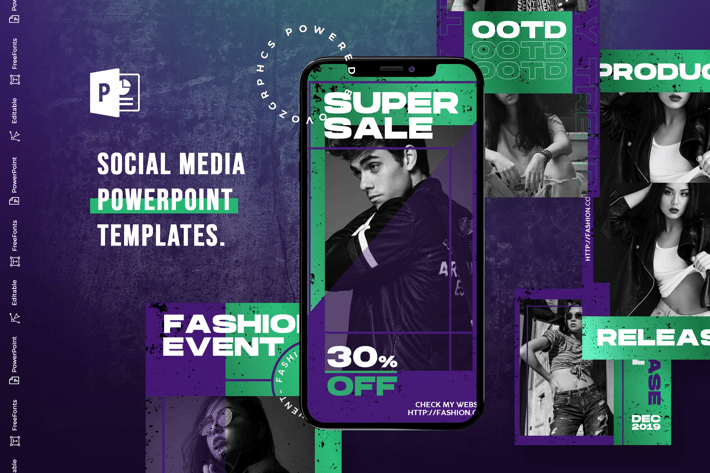 Social Media PowerPoint Template