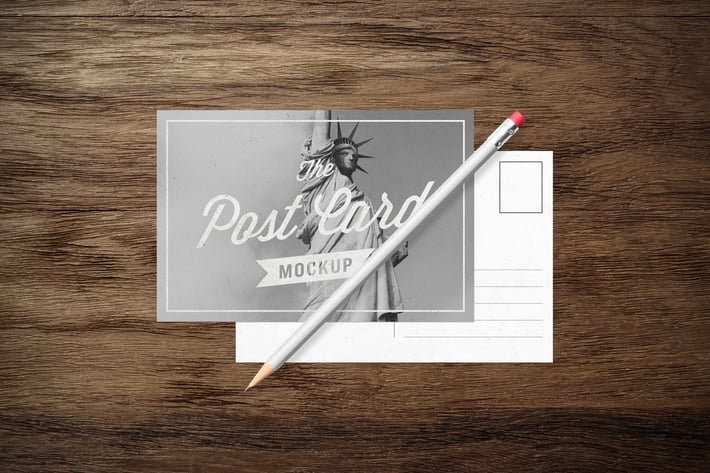 Postcards - MockUp