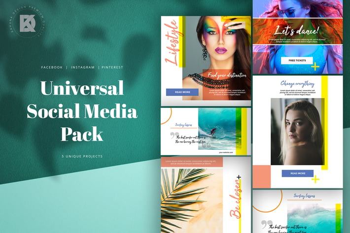 Universal Social Media Kit