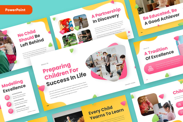 KIDO - Education Kids Powerpoint Template