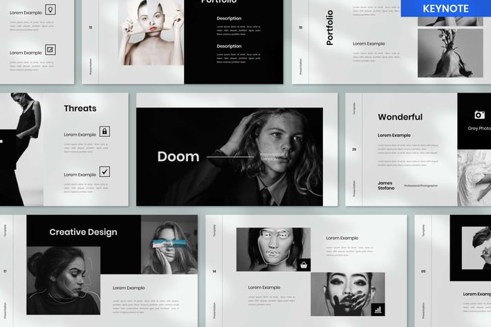 Doom Keynote Presentation Template
