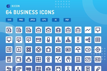 Kicon - Business Icons