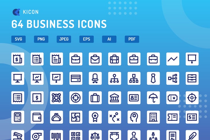 Kicon - Business Icons