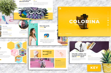 Colorina – Creative Business Keynote Template