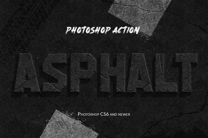 Asphalt - Photoshop Action