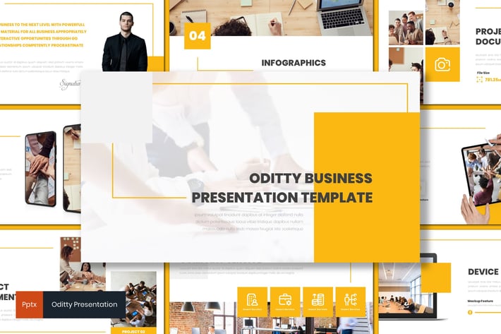 Oditty - Business Powerpoint Template