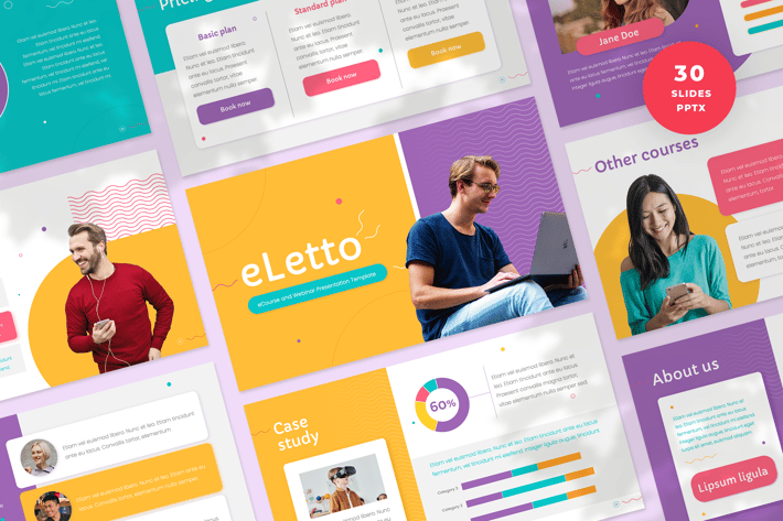 eCourse and Webinar Presentation Template