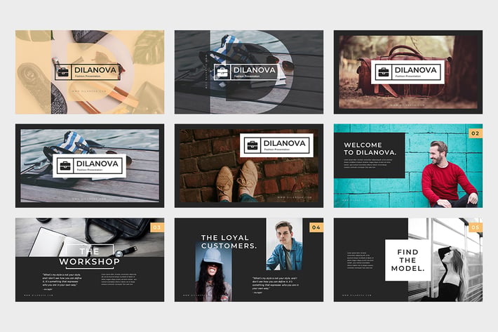 Dilanova : Fashion Keynote Template 