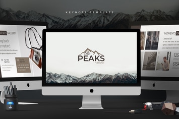 The Peaks - Keynote Template