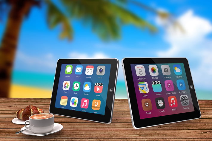 Hand Screen Mockup