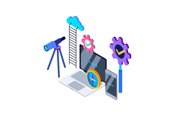 Explore Isometric Illustration