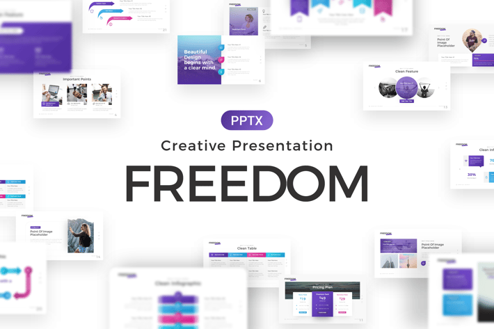 Freedom Creative Powerpoint Template