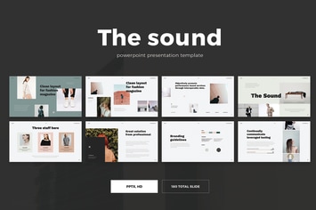 The Sound - clean presentation template