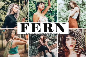 Fern Mobile & Desktop Lightroom Presets