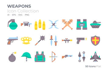 Weapons Color Icon