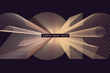 Business New Year Greeting Card