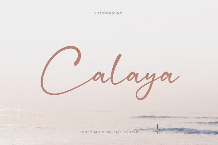 Calaya - Lovely Modern Script