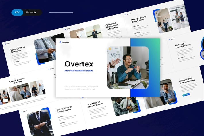 Overtex - Pitch Deck Keynote Presentation