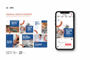 Practition Medical Health Instagram Template