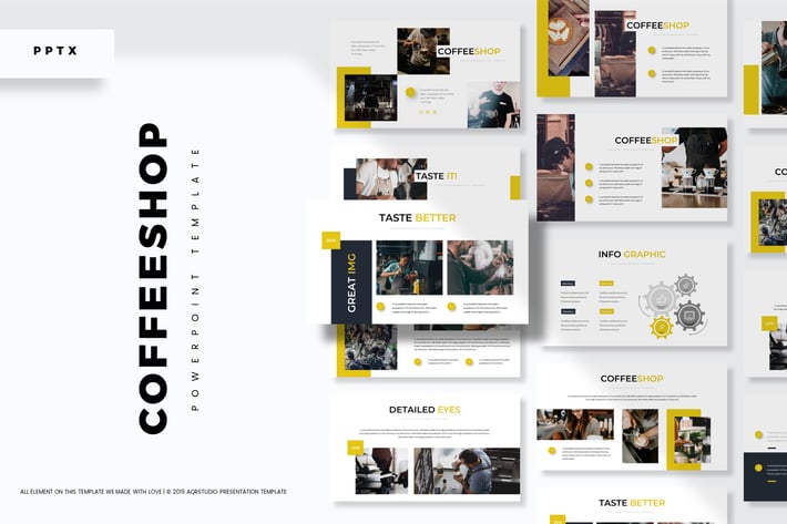 Coffee Shop - Powerpoint Template