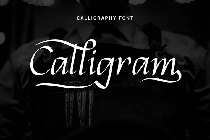 Calligram - Stylish Calligraphy Font