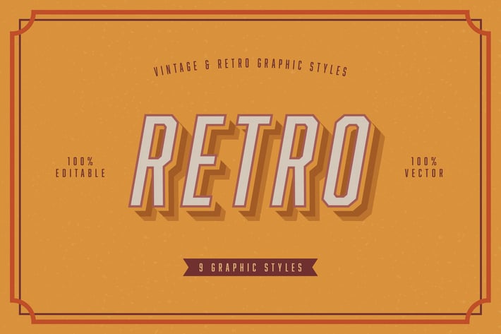 Retro Vintage Graphic Styles