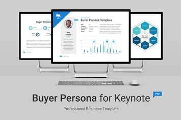 Buyer Persona Keynote templates for Business