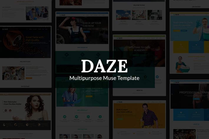 DAZE - Ultimate Business Muse Template